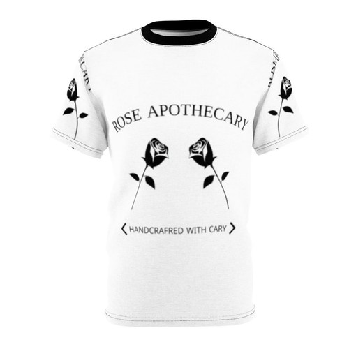 Rose Apothecary inspired t-shirt featuring elements from the TV show Schitt's Creek