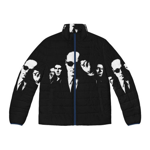 The Sopranos puffer jacket featuring the iconic Tony Soprano character