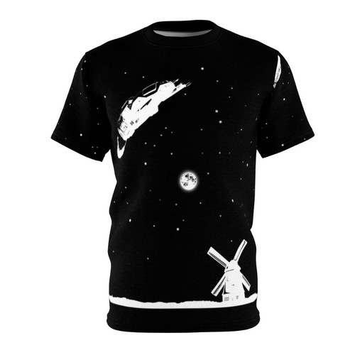 Rocinante spacecraft t-shirt inspired by the sci-fi TV show The Expanse