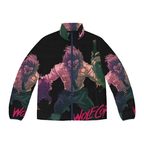 Wolf cop puffer jacket from the iconic movie