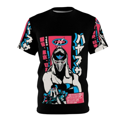 Hayabusa motorcycle-inspired custom t-shirt design