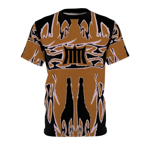 Riveted graphic t-shirt with Acceleracers and Metal Maniacs inspired design
