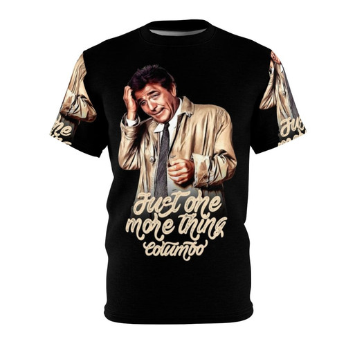 Retro Columbo detective TV show t-shirt featuring Peter Falk