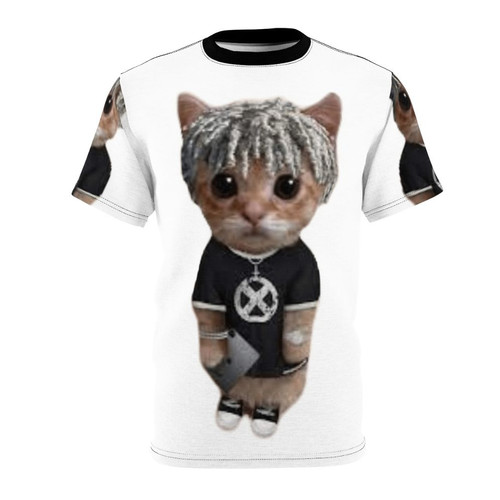 Stylish t-shirt featuring a playful cat meme design inspired by pop culture icon Ken Carson