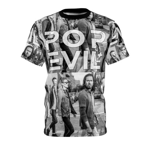 Pop Evil 2019 Tour Inspired T-Shirt featuring the Riburt album cover design