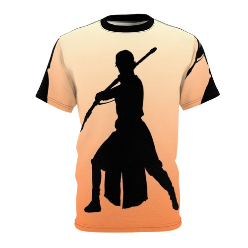 Rey Silhouette Star Wars The Force Awakens T-Shirt