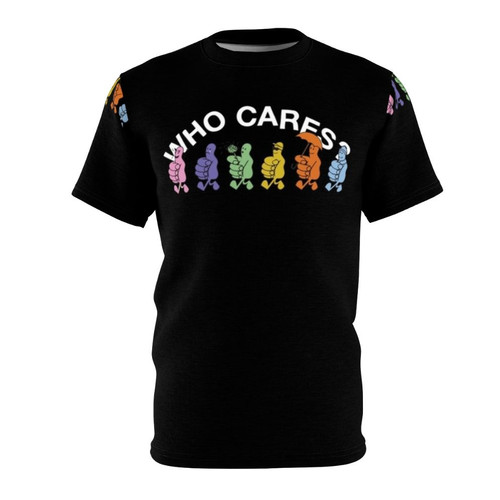 Stylish Rex Orange County Inspired T-shirt with 'Who Cares' Graphic