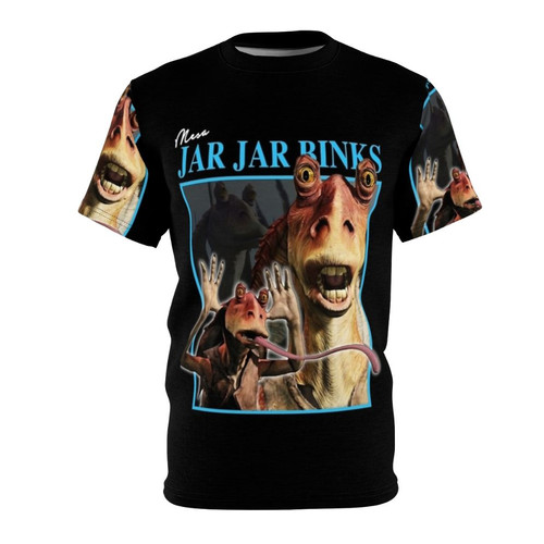 Retro Jar Jar Binks graphic design printed on a high-quality t-shirt
