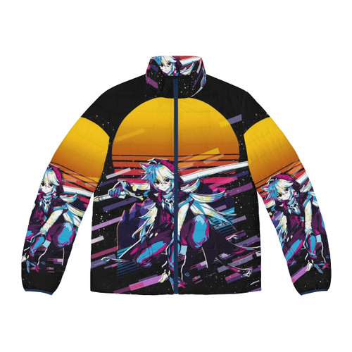 Razor Genshin Impact 80s Retro Puffer Jacket