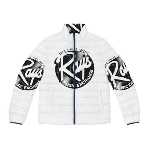 3D Alternative Puffer Jacket inspired by Ray's Music Exchange from The Blues Brothers movie