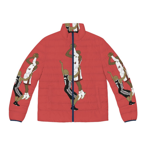 Ray Allen "Clutch Shot" Puffer Jacket, featuring basketball player, NBA