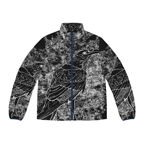 Raven Puffer Jacket 3 - Stylish and Spooky Outerwear