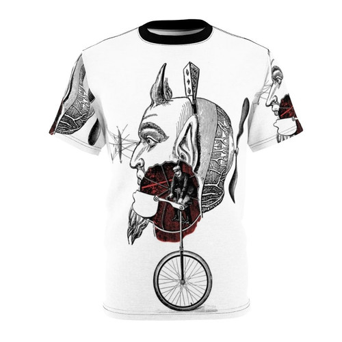 Darkly Spiritual Gothic Tshirt with Occult Imagery