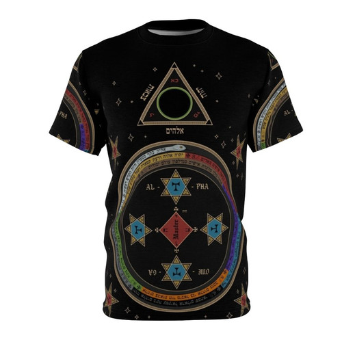 Occult Esoteric Sigil Triangle T-Shirt Design