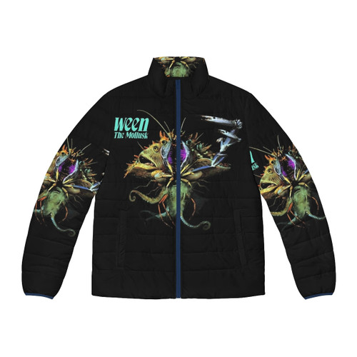 Ween The Mollusk Essential Puffer Jacket with band logo