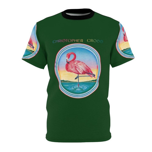 Vintage-style Christopher Cross t-shirt featuring the musician's hit song "Ride Like the Wind"