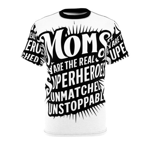 Superhero Mom T-Shirt with a powerful, inspiring design for Mother's Day