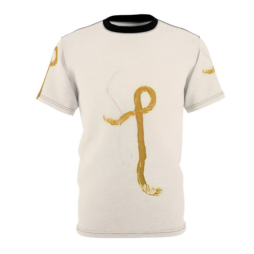 T-shirt featuring abstract expressionist design inspired by the avant-garde musical compositions of John Cage