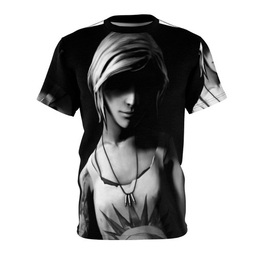 Chloe Price from the Life Is Strange video game series featured on a high-quality t-shirt design.