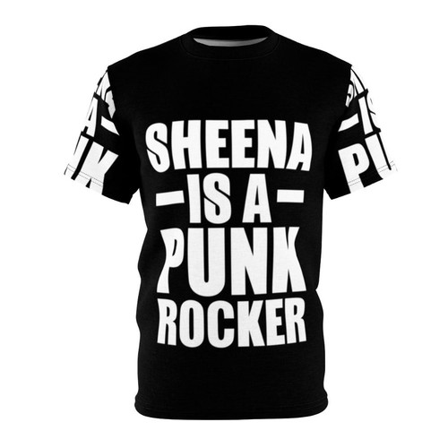 Ramones punk rock t-shirt featuring the iconic black and white design