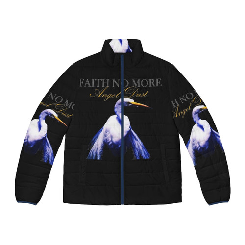 Faith No More 'Angel Dust' Puffer Jacket with Retro Design