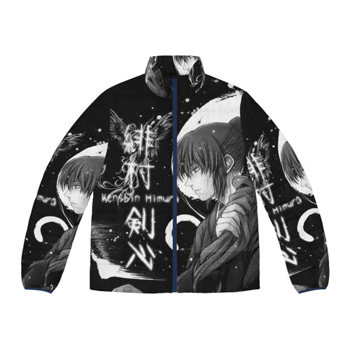 Quiet Snow Puffer Jacket with Japanese Inspired Anime Design