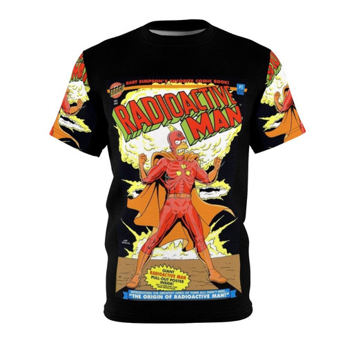 Radioactive-Inspired X-Ray Comic Cover Graphic T-shirt