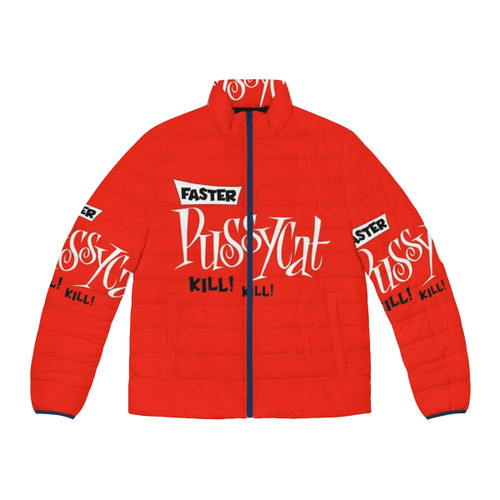 Russ Meyer inspired Faster Pussycat Kill Kill puffer jacket