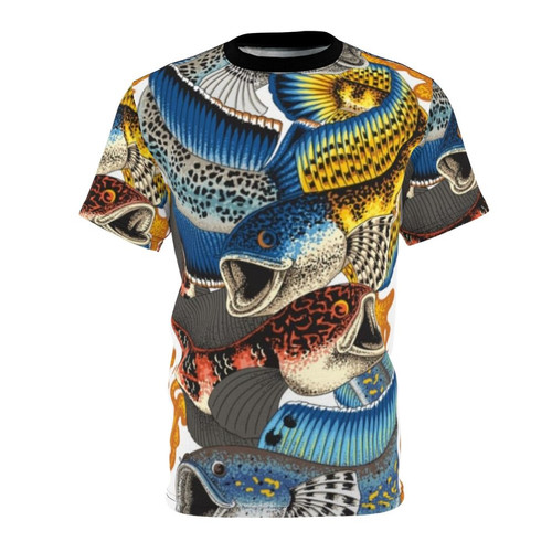 Artistic Channa Koi Fish Japanese Style T-shirt