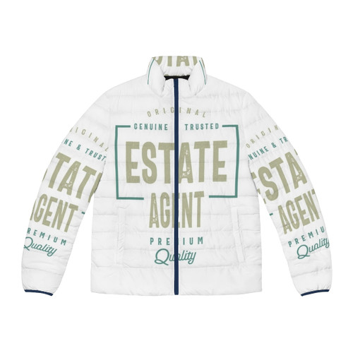 Estate Agent Puffer Jacket - Insulated outerwear for real estate professionals