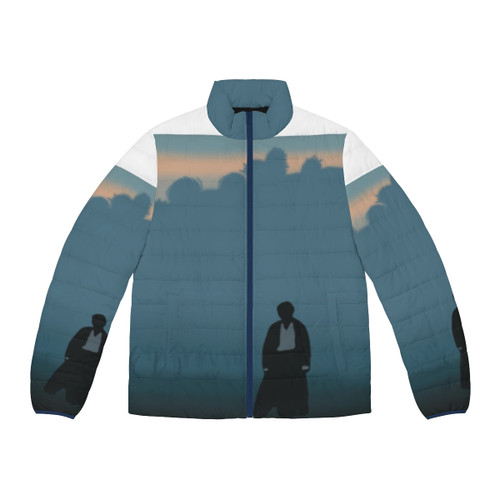 Pride And Prejudice Mr Darcy Puffer Jacket featuring the iconic characters