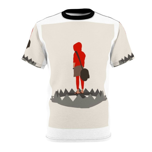 Colorful, minimalist t-shirt design inspired by the movie Hard Candy