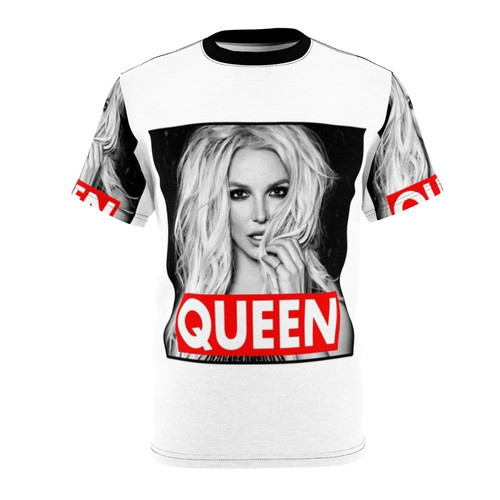 Stylish Britney Spears T-shirt design featuring Queen B graphics