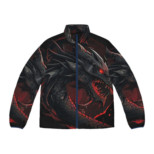 Very cool dragon puffer jacket for fantasy and RPG enthusiasts
