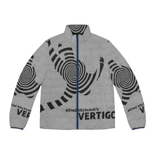 Vertigo Puffer Jacket 5 - A Unique and Original Minimalist Design Inspired by the Classic Alfred Hitchcock Film