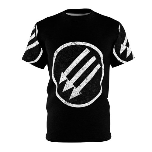 Anti-fascist t-shirt with protest and revolutionary design