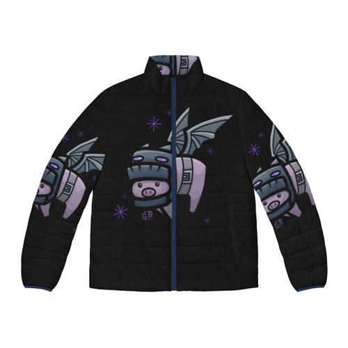Mcsm Ruben Puffer Jacket featuring the Enderpig B design