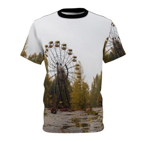 Chernobyl Pripyat Ferris Wheel AOP T-Shirt