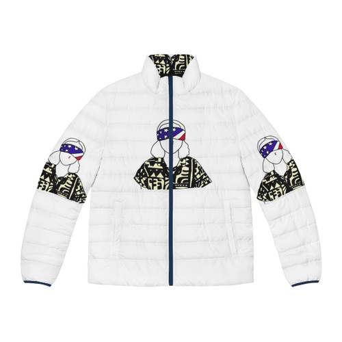 Eleven 4th of July Puffer Jacket - Stranger Things Inspired Fan Art