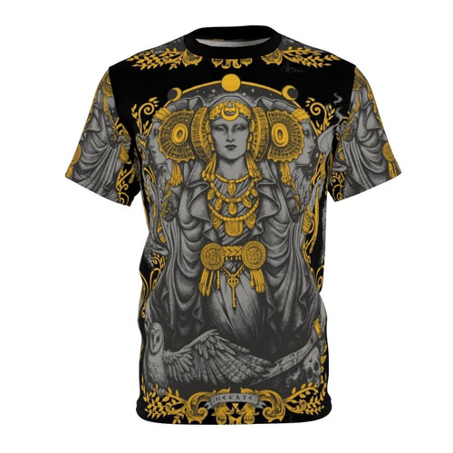 Image of an Iberian Gothic Goddess Hecate AOP T-Shirt