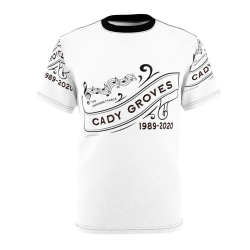 Cady Groves musician tribute t-shirt design