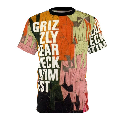 Vintage-style graphic tee featuring the album cover art for Grizzly Bear's critically acclaimed 2009 album "Veckatimest"