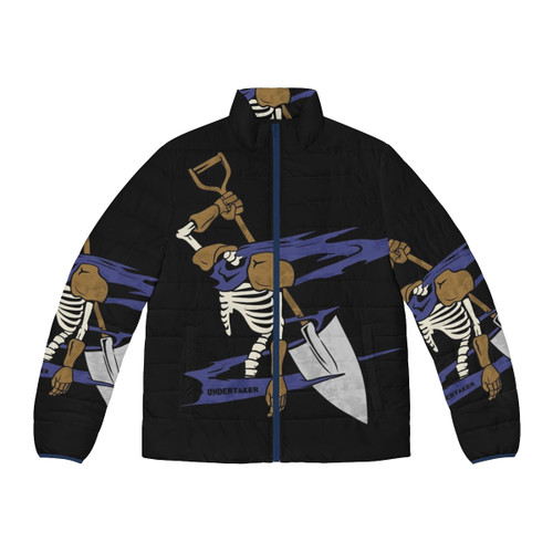 86 Eighty Six Undertaker Puffer Jacket - Anime Inspired Winter Wear with Focus Keyword