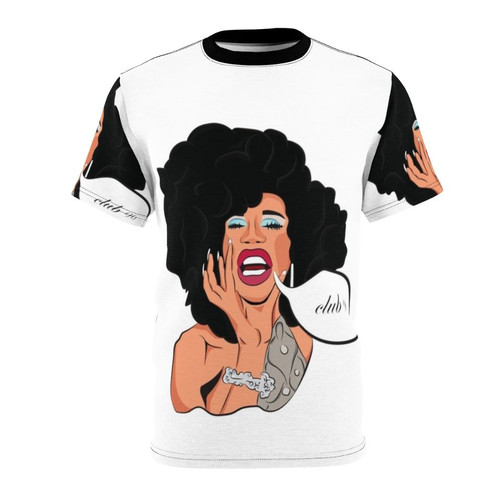 Naomi Smalls Inspired Drag Race T-shirt with Club 96 Graphics