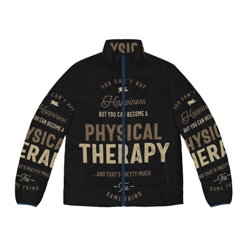 Physical Therapist Wearing a Puffer Jacket