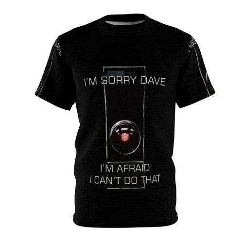 Hal 9000 inspired 2001 a space odyssey AOP t-shirt