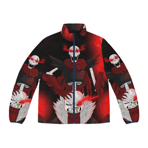 Underfell Brothers Undertale Puffer Jacket featuring Papyrus and Sans