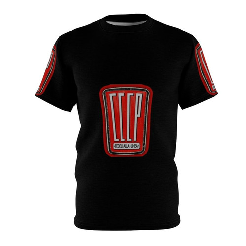 Retro Soviet Union CCCP Fedeli Alla Linea inspired t-shirt design