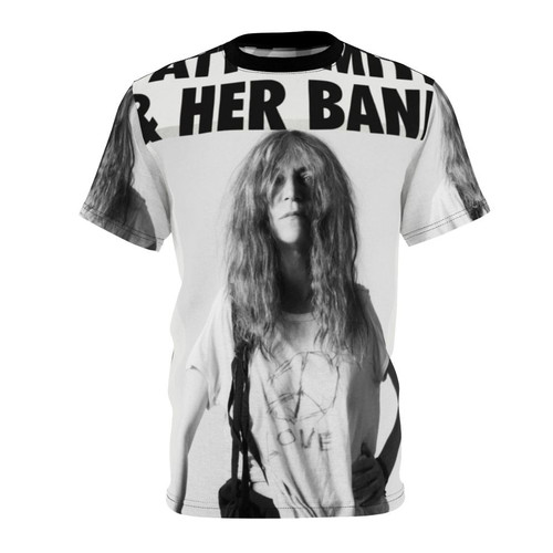 Patti Smith inspired t-shirt design for music lovers