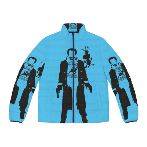 Nick Puffer Jacket - Warm and stylish winter jacket inspired by the cinematic world of Nick Sax
